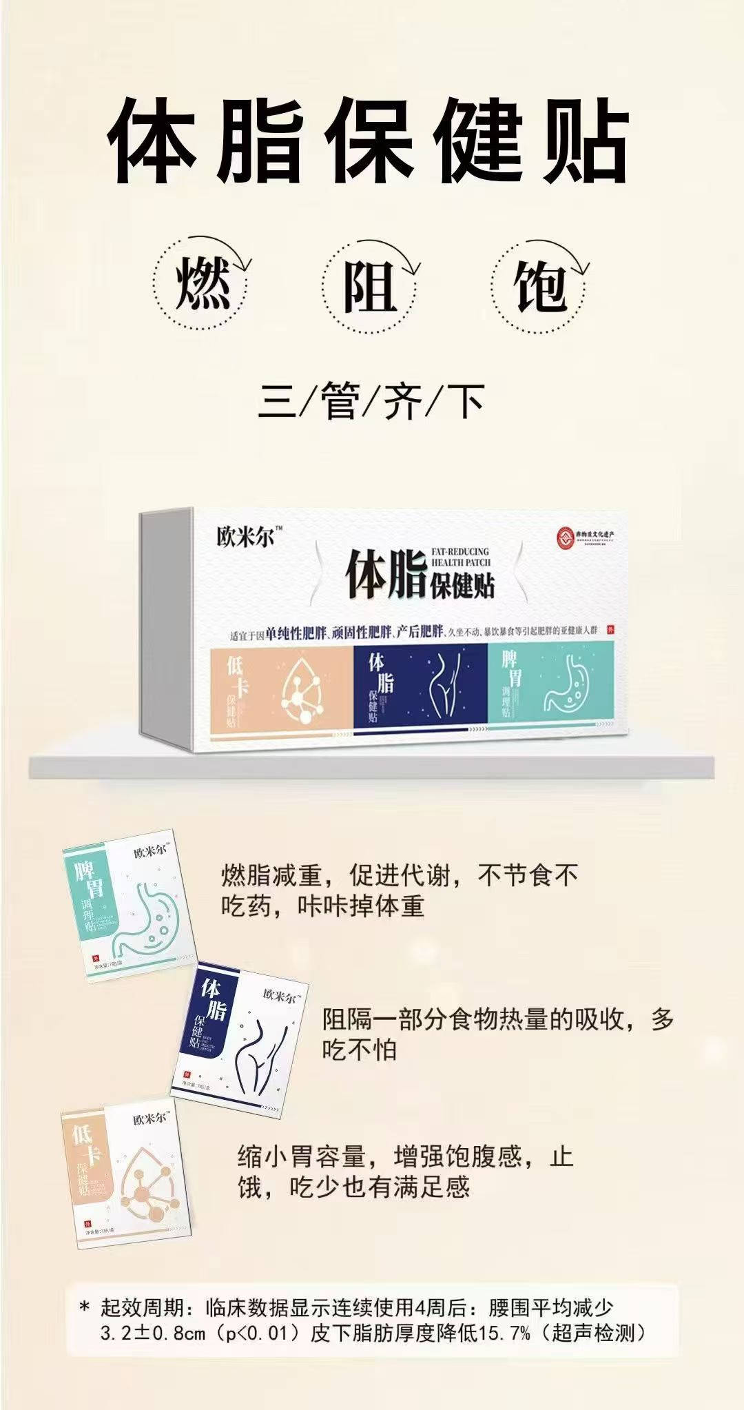 减肥贴片
